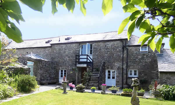 The holiday cottages at Hendrifton Farm